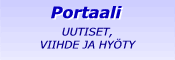 Uutiset, s��, TV, pelej�, logoja, linkkej� ...